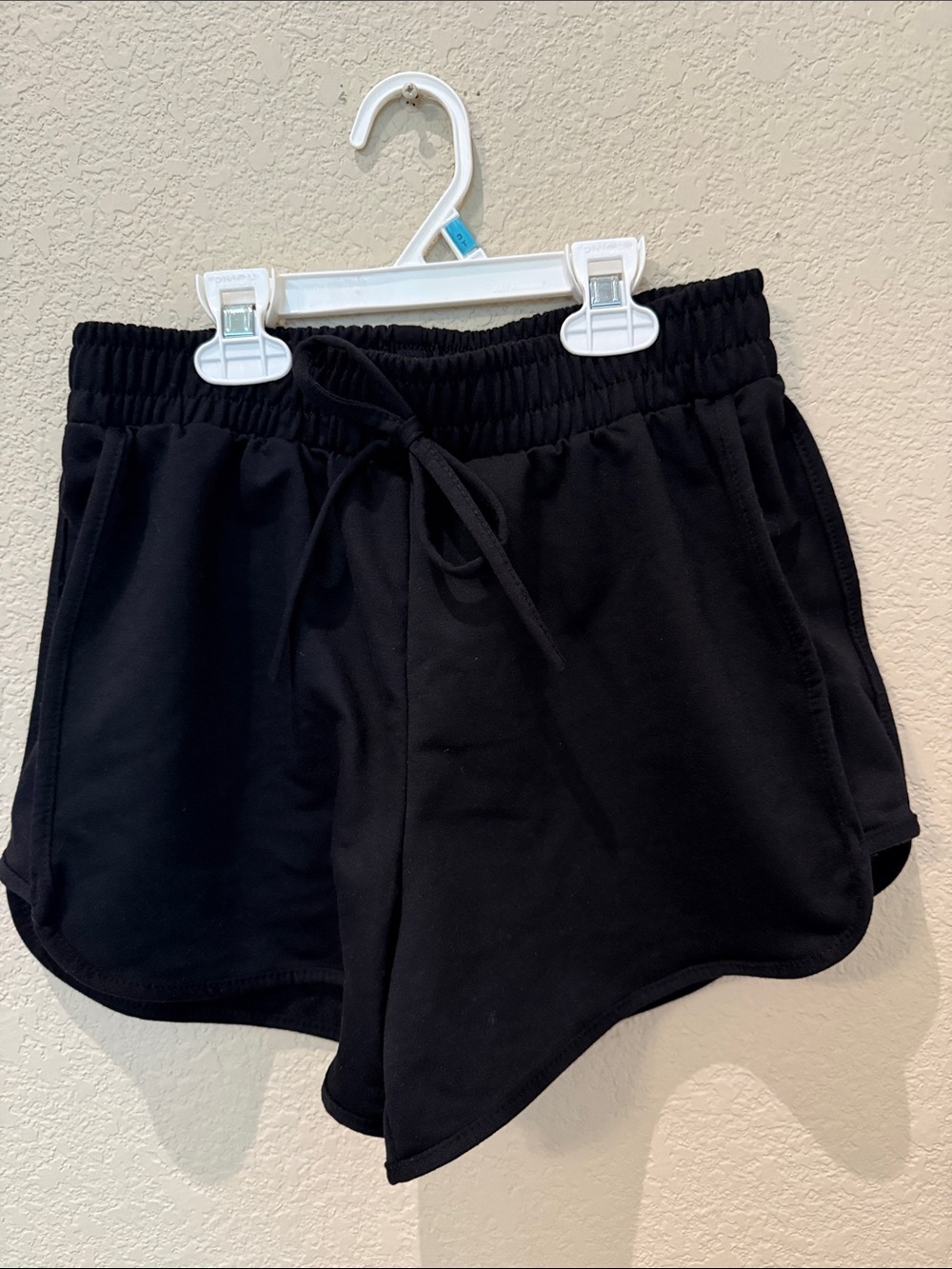 Everyday Black Drawstring Women’s Shorts